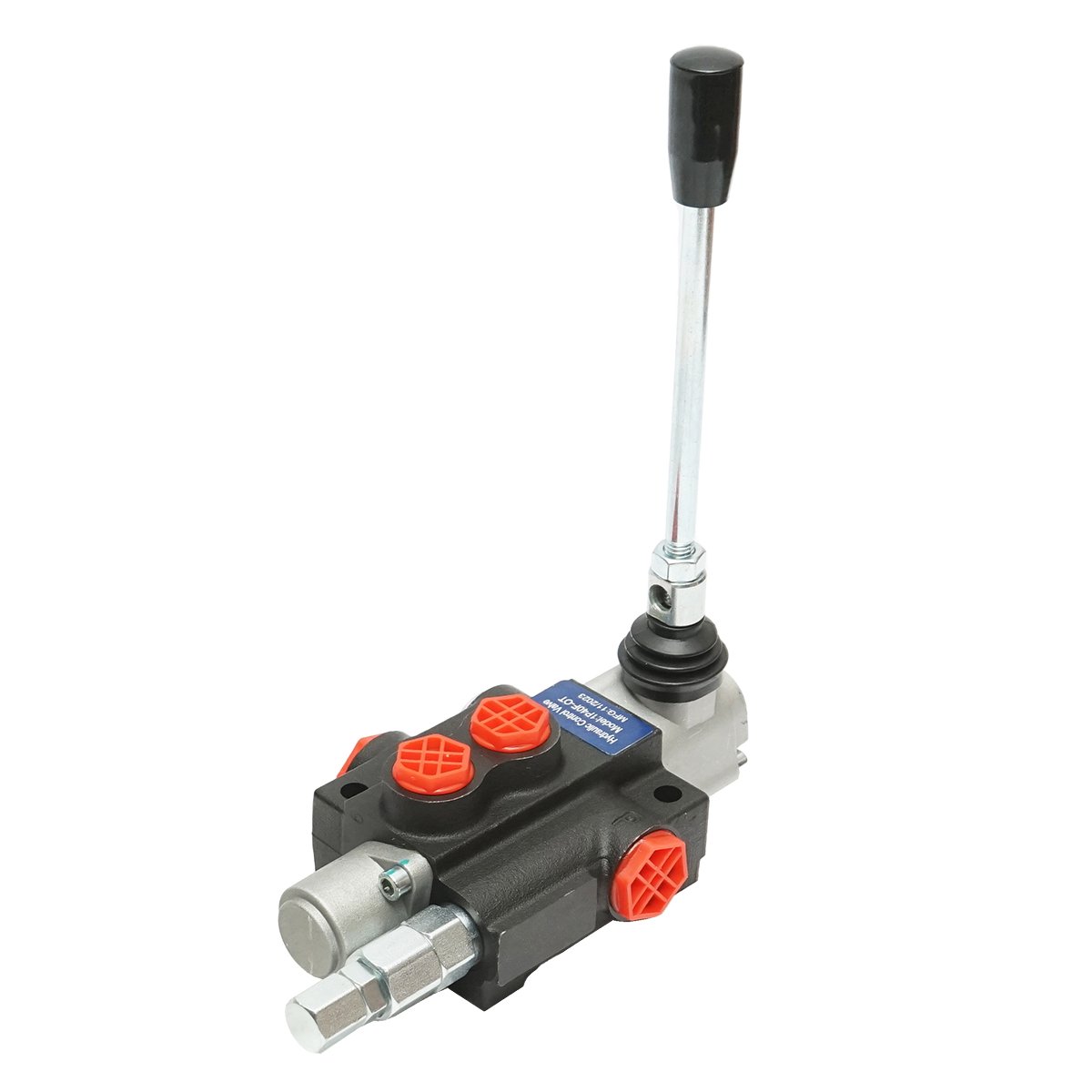 Distribuitor hidraulic cu 1 maneta debit 40L/min cu levier inclus -15 /+80 Breckner Germany